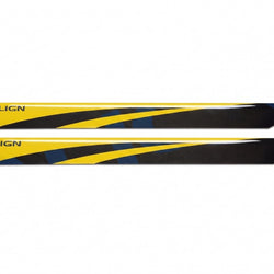 Align 650 Carbon Fiber Blades-Yellow : HD650AT