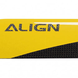 Align 650 Carbon Fiber Blades-Yellow : HD650AT