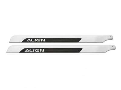 Align 690D Carbon Fibre Blades : HD690BZT