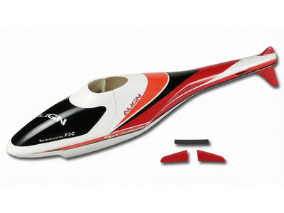 F3C FUSELAGE - RED (TREX 250) : HF2502T