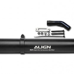 Align 90 High Performance Muffler - Black : HFM09001