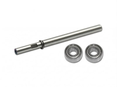 Align 460MX Motor Shaft + Bearings : HMP46M01T