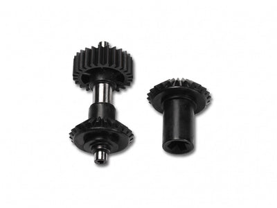 Align Black M1 Torque Tube Front Drive Gear Set/24T : HN7043BT