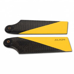 Align 95 Carbon Fibre Tail Blade - Yellow : HQ0950ET