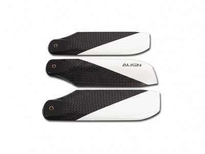 Align 105mm 3 Blade Set Carbon Fibre Tail Blades : HQ1050ET