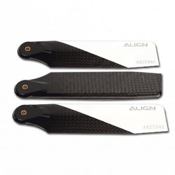 Align 105mm Carbon Fibre Tail Blades (3) : HQ1050HT