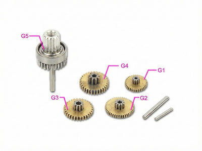 Align T15/T15T Servo Gear Set : HSP15007T