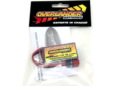 Overlander 1000mAh 2 Cell 7.4V 30C LiPo : MHSH71