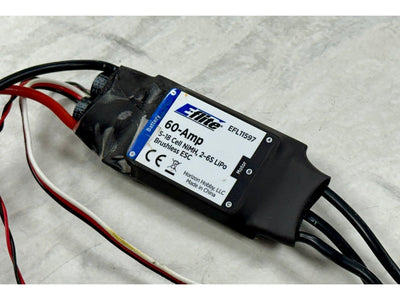 E-flite 60A 3-6S ESC - EFL11597 (Second Hand) : MHSH75