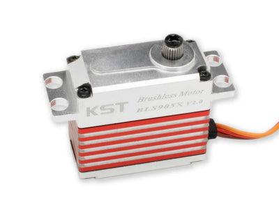 KST BLS 905X HV V2.0 Standard Brushless Servo 8kg/cm@8.4V 760us : KST-0912