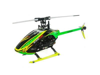 Airbrush Fiberglass King Cobra Canopy W/ Aluminum Tail Boom - Blade Revolution 235 CP : MH-235C080BKC