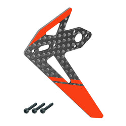 Carbon Fibre Vertical Fin set - OMPHOBBY M2 V3 PRO : MH-M2V3064