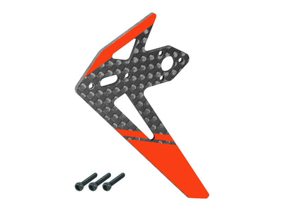 Carbon Fibre Vertical Fin set - OMPHOBBY M2 V3 PRO : MH-M2V3064