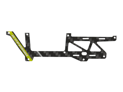 Carbon Side Frame Right (Yellow) - OMP M1 EVO : OSHM1213Y