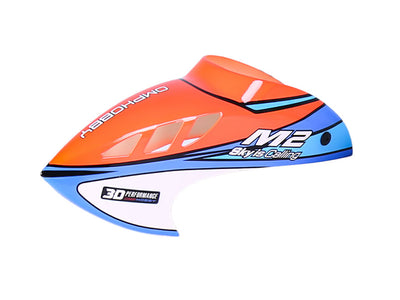 OMPHOBBY M2 V3 PRO Canopy set-Cosmic Orange : OSHM2429