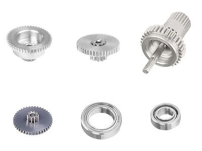 OMP M4 Tail Servo Gear Set : OSHM4124