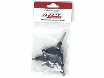 OMP M4 Explore Swashplate (Black) : OSHM4127B