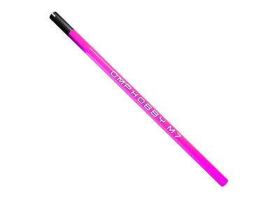 OMPHOBBY M7R Carbon Fibre Tail Boom - Pink : OSHM7269
