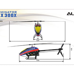Align T-Rex 300X RTF SUPER COMBO (RH30E03XT)