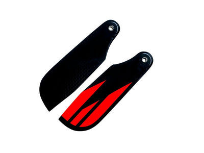 SAB Carbon Fibre Tail Blades 72mm Coloured : S72-COLOUR