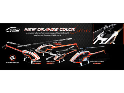 SAB Goblin RAW 700 Nitro White/Orange : SG737