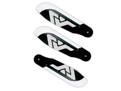 Venture 107mm 3 Tail Blades : VT-107-3