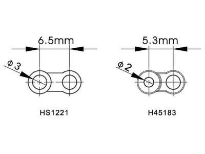 New Tail Pitch Control Link : H45183T - Midland Helicopters