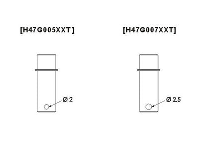 Align T-Rex 470L M2.5 One-way Bearing Shaft : H47G007XXT