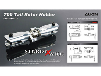 Align T-Rex 700 Tail Rotor Holder (Heavy Duty) : H70T001BXT