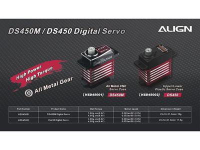 Align DS450 All Metal Gear Digital Servo (Cyclic) : HSD45002T