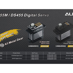 Align DS455 All Metal Gear Digital Servo (Rudder) : HSD45502T