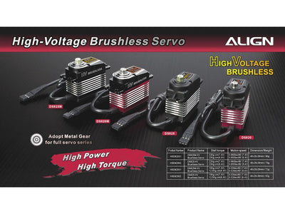 Align DS820 High Voltage Brushless Servo : HSD82002T
