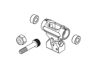 Main Rotor Housing Set - OMP M2 EVO : OSHM2308
