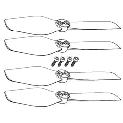Tail Blade Set - OMP M2 EVO : OSHM2320