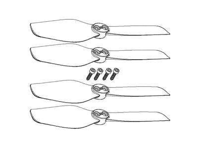 Tail Blade Set - OMP M2 EVO : OSHM2320