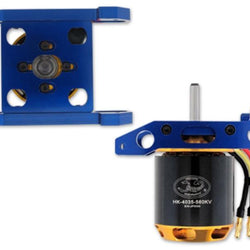 Hirobo Motor Mount Conversion Kit (Bolt Spacing 25mm) : Motor_Mount_C_25