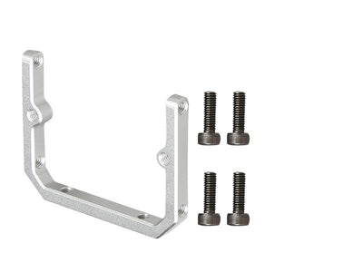 OMP M4 Swashplate Guidance Mount (Silver) : OSHM4016S