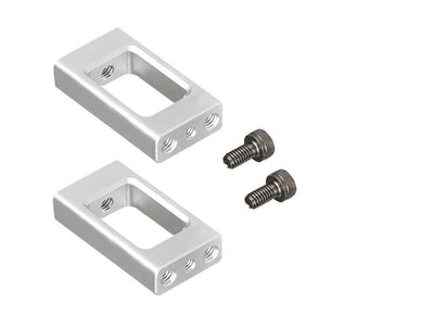 OMP M4 Tail Servo Mount Set (Silver) : OSHM4055S
