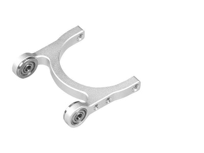 OMP M4 Tail Bellcrank (Silver) : OSHM4030S