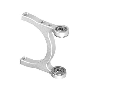 OMP M4 Tail Bellcrank (Silver) : OSHM4030S