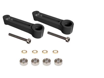 OMP M4 Swashplate Driver Arm Set (Black) : OSHM4012B