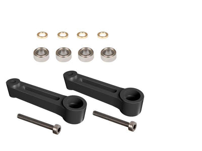 OMP M4 Swashplate Driver Arm Set (Black) : OSHM4012B