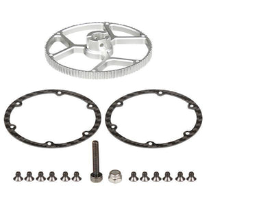 OMP M4 Main Pulley 99t (Silver) : OSHM4023S