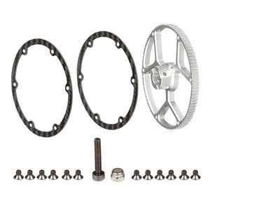 OMP M4 Main Pulley 99t (Silver) : OSHM4023S