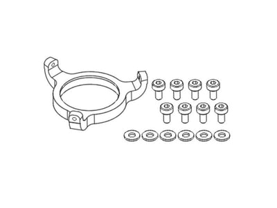 OMP M4 Swashplate ring ? Silver : OSHM4098S