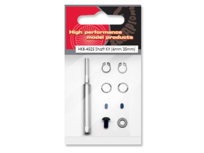 Scorpion HKII-4525 Shaft Kit (6mm 35mm) : HKII_4525_shaft_6_35