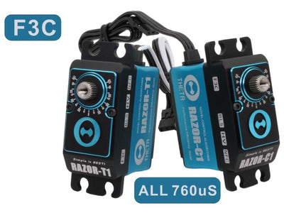 Theta Razor F3C Servo Set (4) : TS-F3C