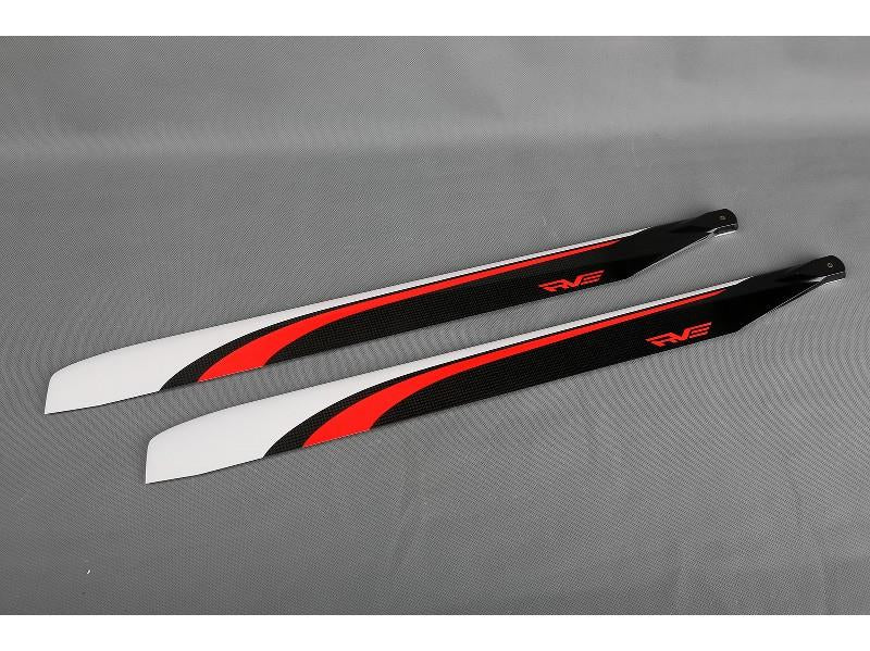 Carbon Main Rotor Blades F3C 670mm : RVE-32001 - Midland Helicopters