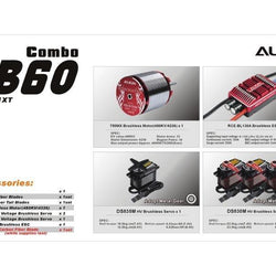 Align TB60 12S Electric Helicopter Configurable Top Combo Kit : RH60E21XT-C