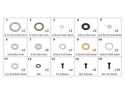 TN70 Screw Parts : HN70Z002XXT